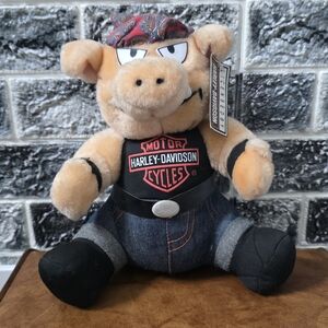 Harley-Davidson Plush Pig Toy